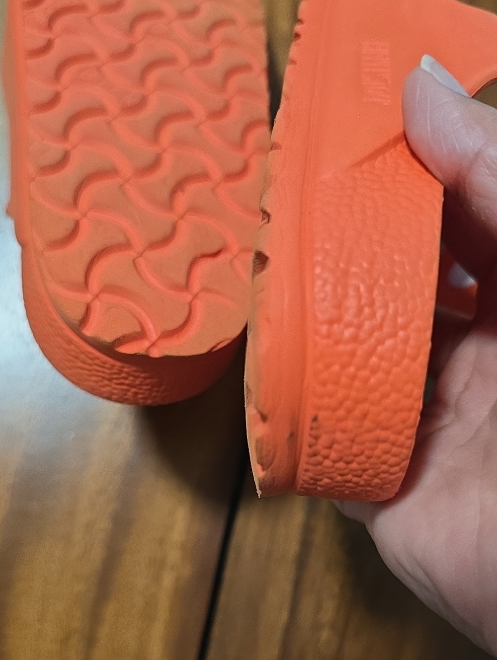 Birkenstock Kids Orange EVA Arizona Two-Strap Sandal - Picture 5 of 6